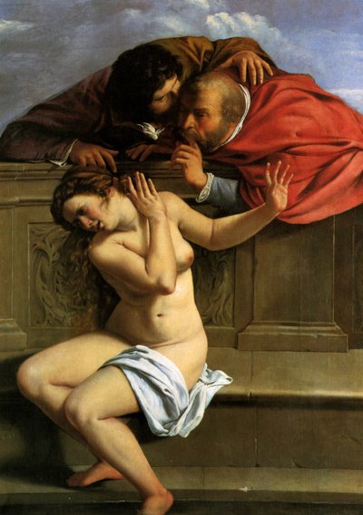 Susanna e os Anciãos de Artemisia Gentileschi